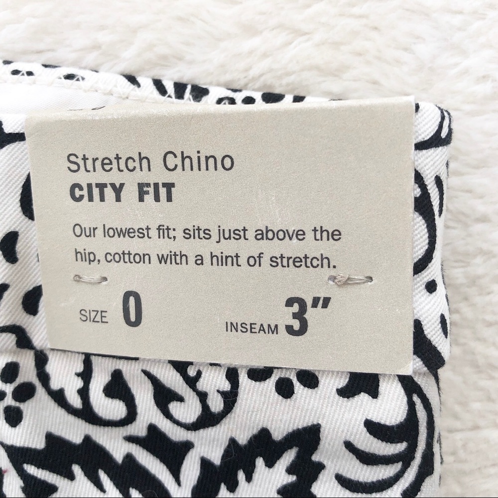 J.Crew Factory | Printed City Fit Chino Shorts NWT - Picture 2 of 12